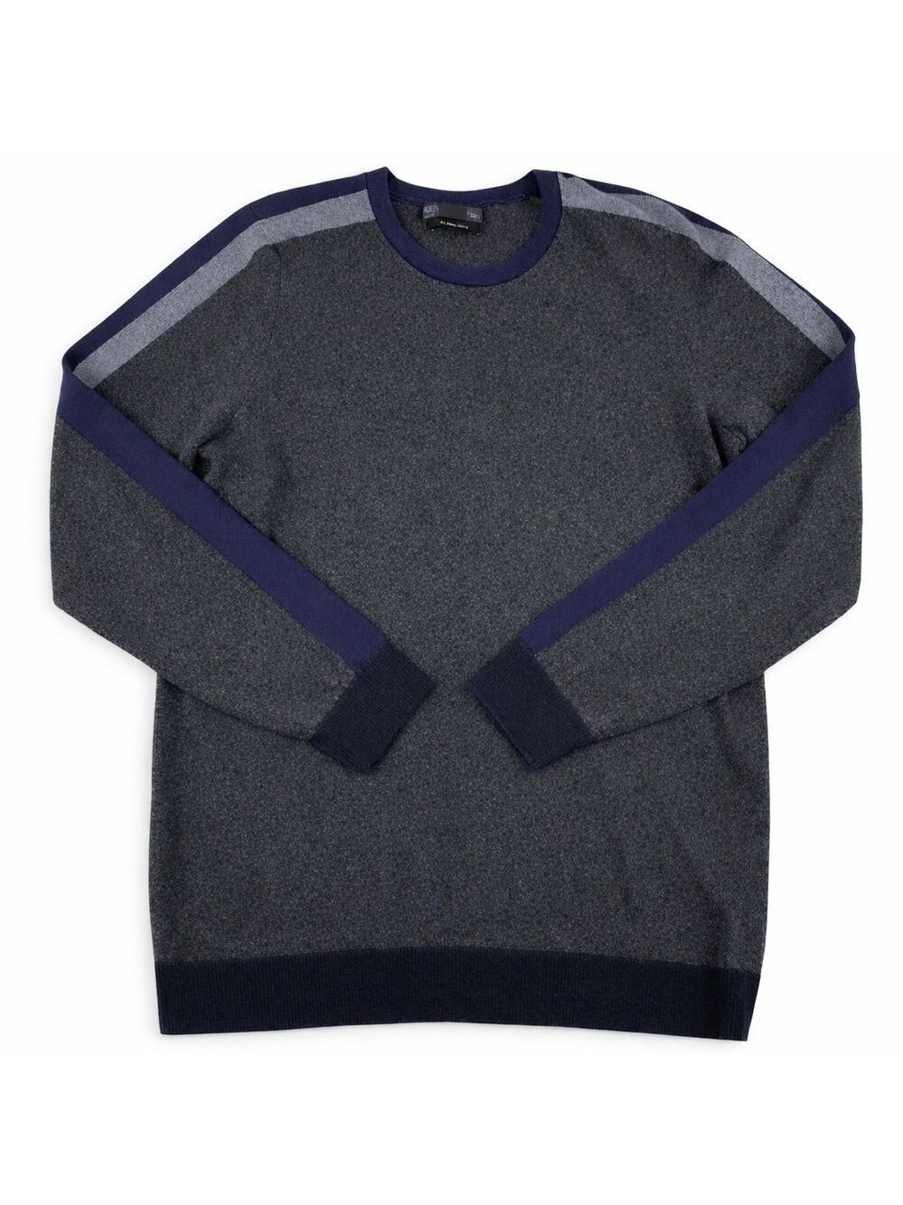 M&S Jumper Sweater Men's Crewneck Knit Grey Large - New Without Tags